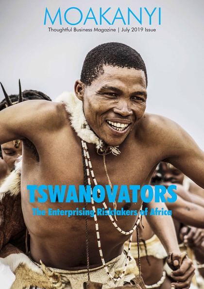 Tswanovators cover, Vol 01, Issue 01, July 2019